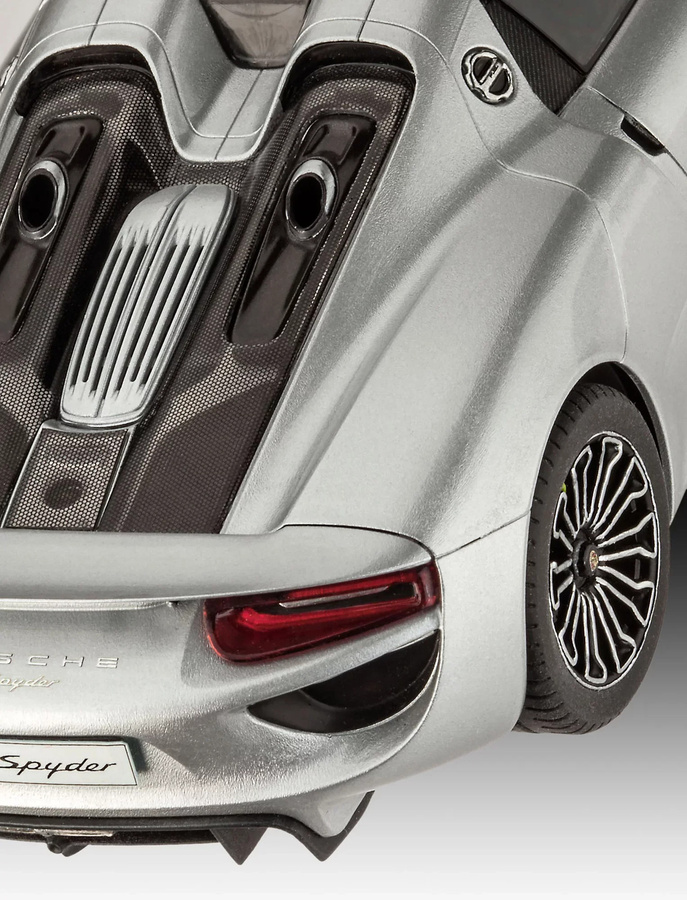 Revell Porsche 918 Spyder, Modellbausatz, Maßstab 1:24, ab 10 Jahren - Bild 4