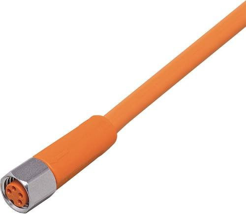 Ifm Electronic EVT135 Anschlussleitung Buchse gerade orange, 4 Polzahl, 5m - Bild 1