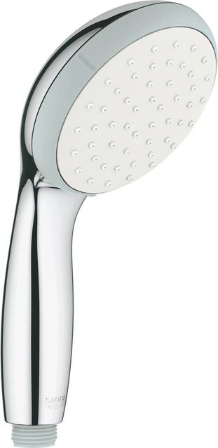 Grohe Vitalio Go 100 Handbrause in Chrom mit Anti-Kalk-Funktion und Regendusche, Durchmesser: 10 cm - Bild 1