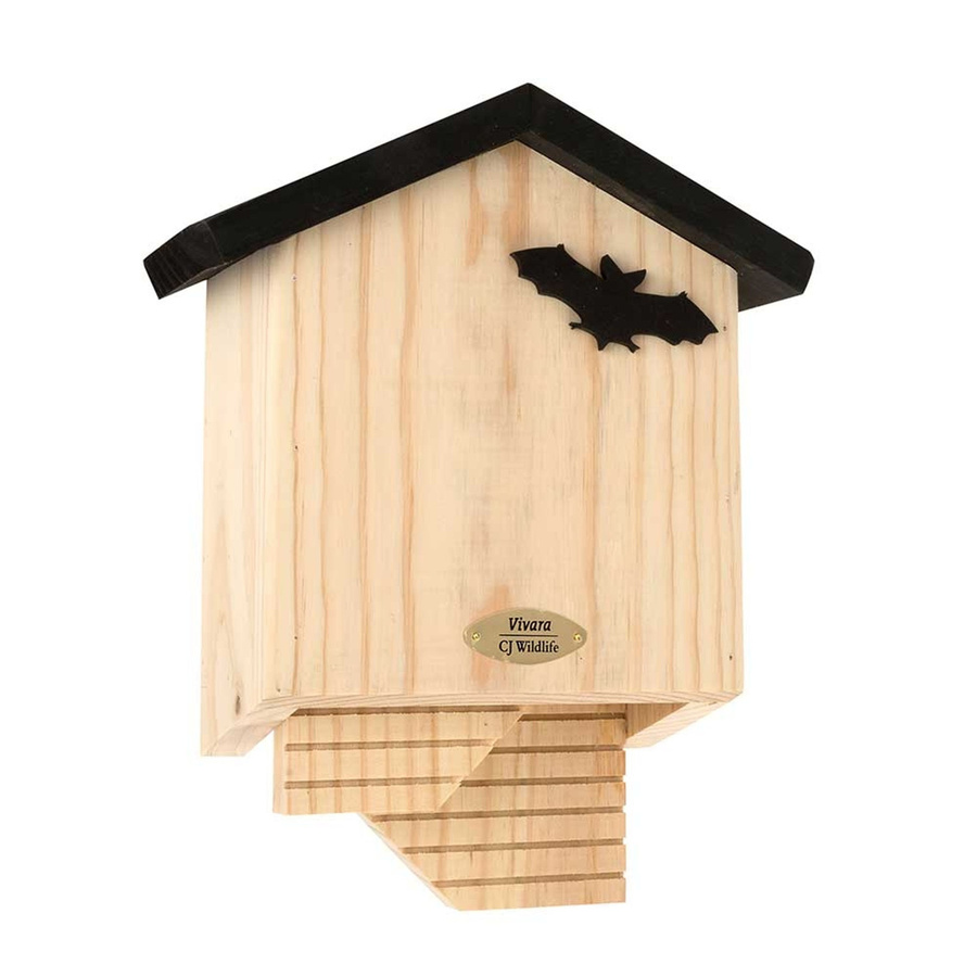 Fledermauskasten Chaumont von CJ Wildlife aus Holz in Schwarz und Braun - Bild 2