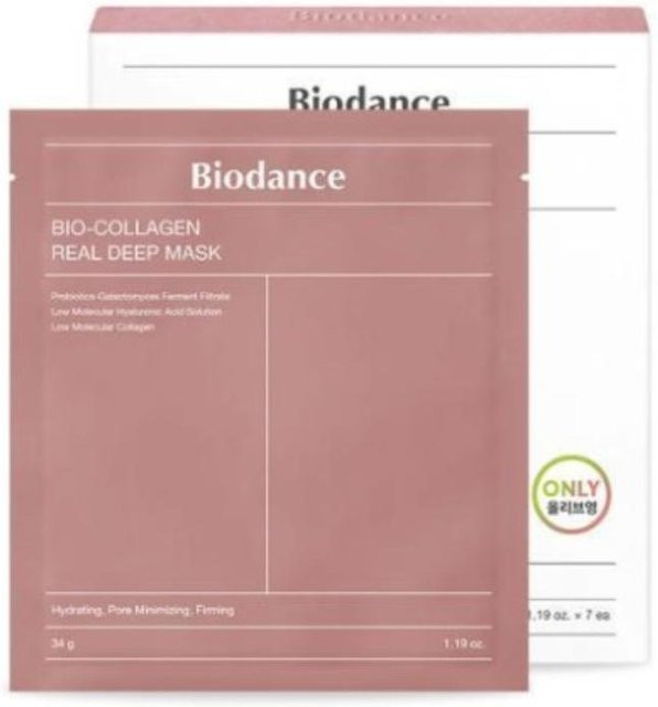 BIODANCE Bio Collagen Real Deep Maskenblatt, Kollagen, 7 Stück - Bild 1
