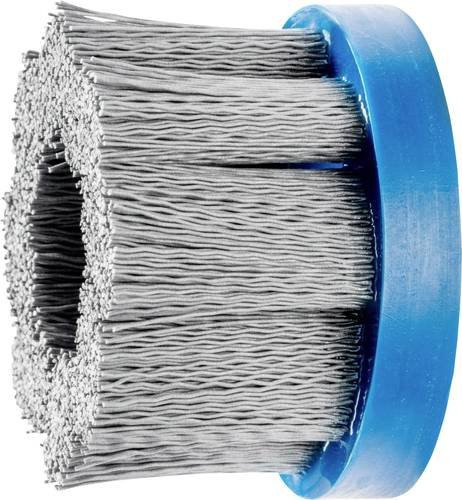 PFERD TOOLS COMPOSITE FLEX Tellerbürste DBU Ø 76 mm, Bohrung: 22,2 mm, Korn: 320, Farbe: Blau - Bild 1