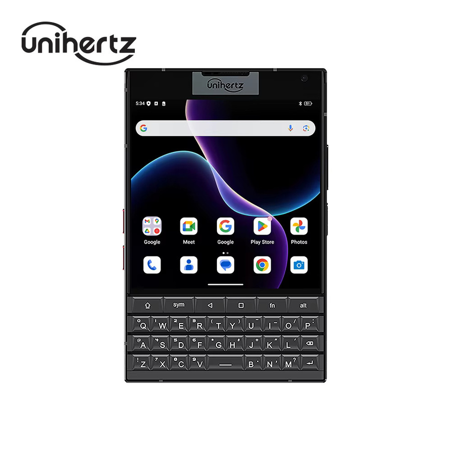 Unihertz Titan 2 Smartphone mit physischer QWERTY-Tastatur, Android 15, 5G, Schwarz - Bild 2