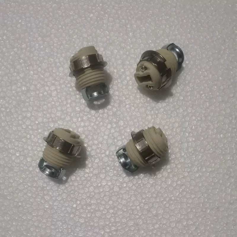 Ramalho G9 Lampenfassung aus Keramik für Halogenlampen mit Eisen-Schraubenmuttern - Bild 3