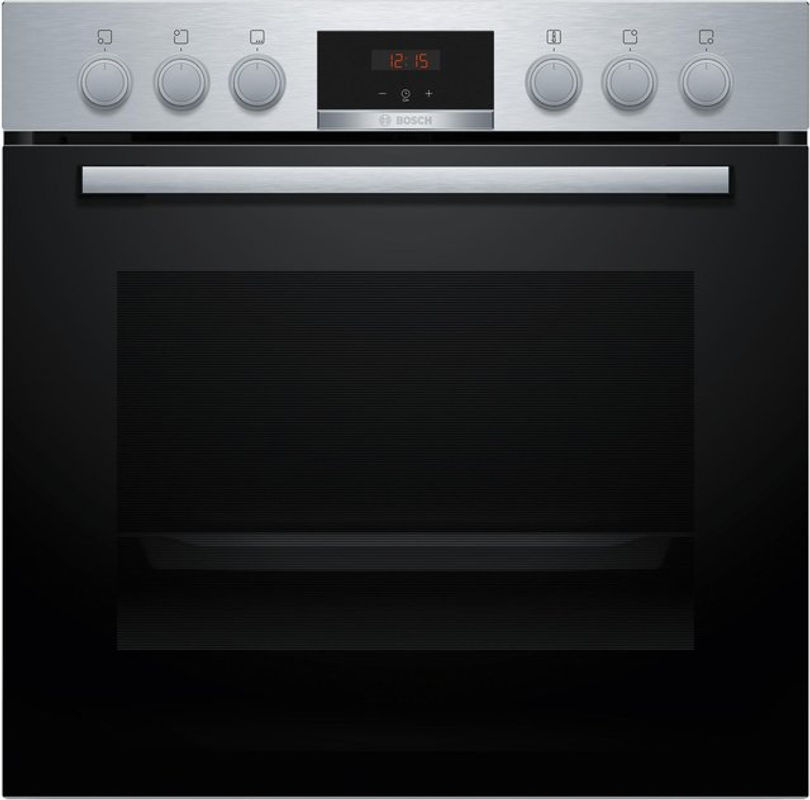 Bosch Herdset aus Einbaubackofen HEB513BS3 und Glaskeramikkochfeld NKN645GA2E in Edelstahl mit Heißluft und Grill - Bild 2