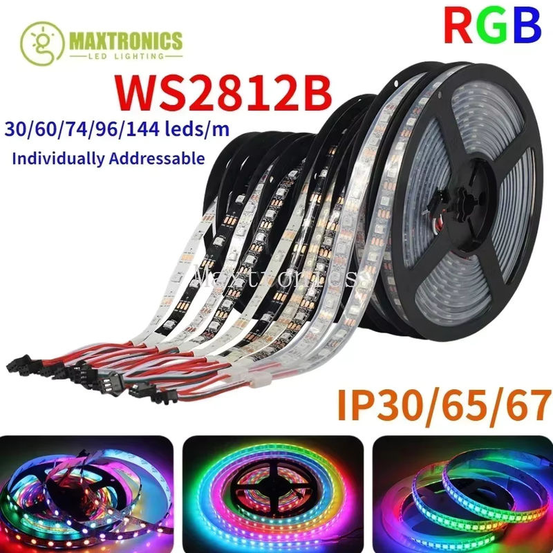 SAGE LU MEI RGBIC LED-Streifen individuell adressierbare Dual-Signal-Vollfarb-LED-Bänder in Multicolour - Bild 3