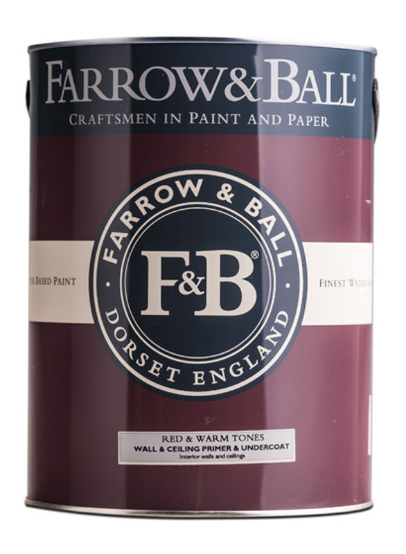 Farrow & Ball Wall & Ceiling Primer & Undercoat Wasserbasierte Grundierung für Wände und Decken Rot und Warme Töne 5 l - Bild 2