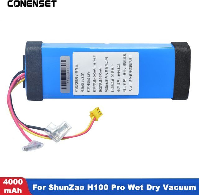 Xiaomi Ersatzbatterie 21,6 V 4000 mAh für Truclean W10 Pro Ultra Nass Trocken Vakuum B305GL MJGWXDJ Zubehör in Blau - Bild 1