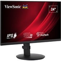 ViewSonic VG2408A-MHD LED-Monitor, 61 cm (24 Zoll), Full HD IPS, 100 Hz, Schwarz - Bild 1