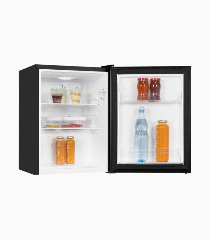 PV Mini Kühlschrank KB560-V-091E schwarz mit LED-Innenbeleuchtung und Flaschenregal - Bild 2
