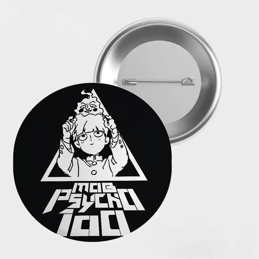 Kayou Abzeichen-Pins Anime M-Mob-psycho 100, Unisex - Bild 3