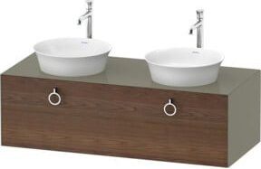 Duravit Waschtischunterschrank White Tulip in White, B/T: 130 x 55 cm - Bild 1