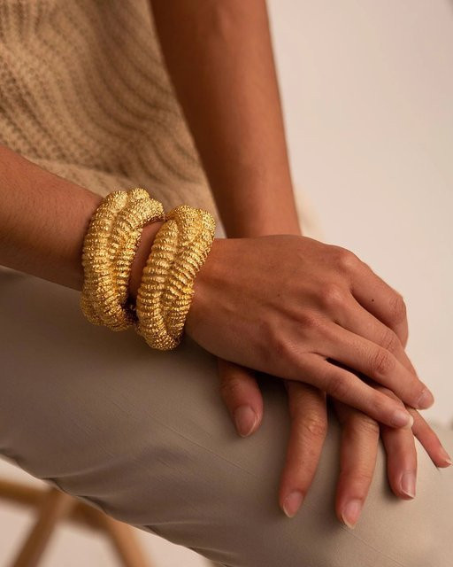 Erpels Armband, vergoldet, Gold, Damen, Vintage - Bild 1