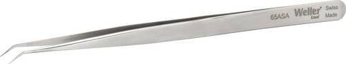 Weller Erem Präzisionspinzette Spitz, gebogen 50°, extra fein, Silber, Länge: 140,00 mm - Bild 1