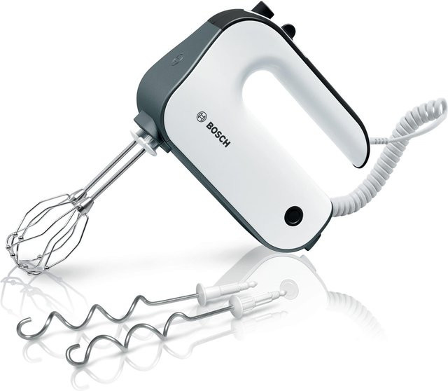 Bosch Handmixer MFQ49300 mit 850W in Weiß und Silber - Bild 1