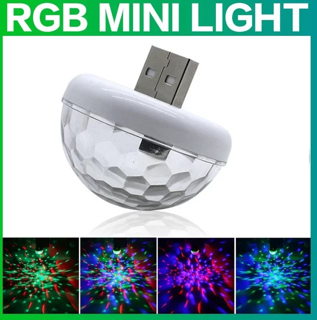 Stonego RGB LED USB Auto Innenbeleuchtung Kit in Mehrfarbig für Party und Atmosphäre - Bild 1
