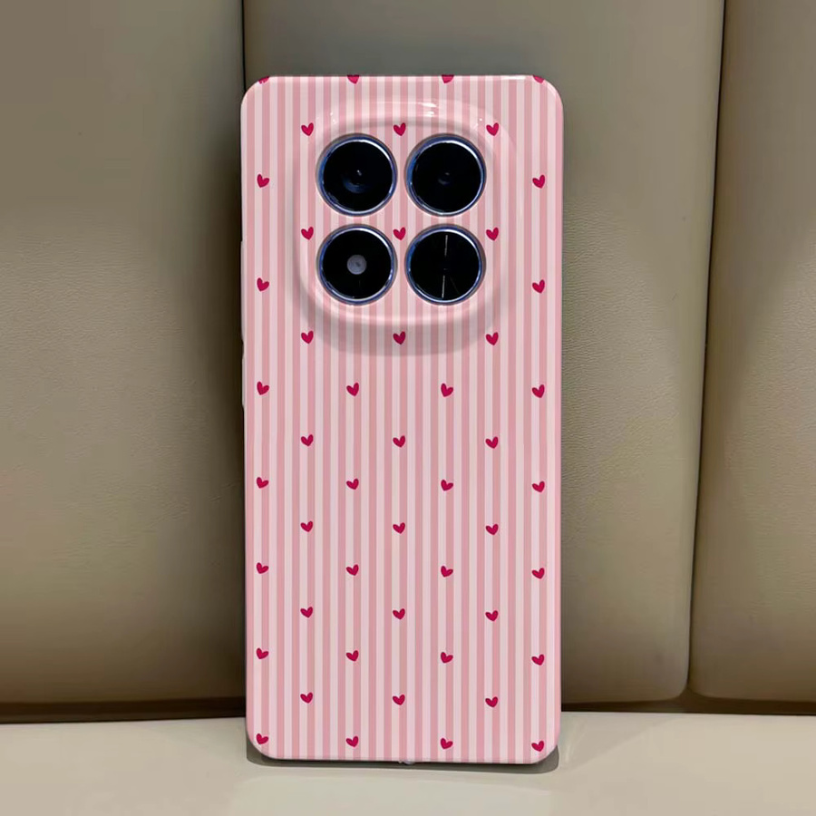 Handyhülle mit Wellenmuster in Rosa für Xiaomi Redmi Note 15 14 13 12 11 10 8 Pro Plus von Feilin - Bild 2