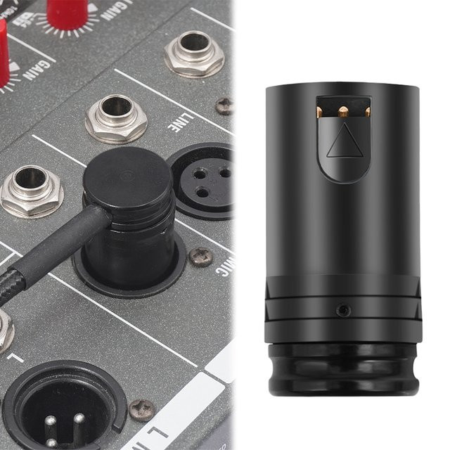 ALLOYSEED XLR-Adapter 90 Grad rechtwinklig männlich zu weiblich in Schwarz mit Lötanschluss aus Zinklegierung - Bild 1