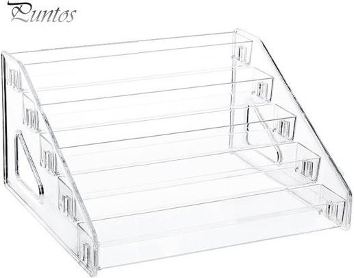 Beautiful Secret Nagellack-Organizer, Acryl-Präsentationsständer, transparent, 5 Ebenen - Bild 1