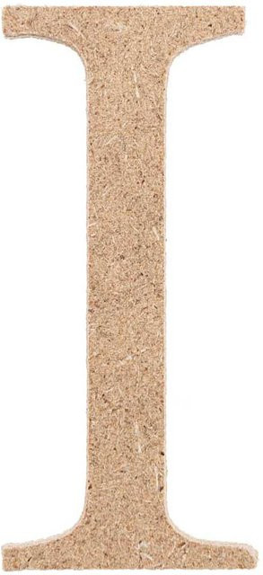 Rico Design MDF Mini Großbuchstabe I aus Holz - Bild 1