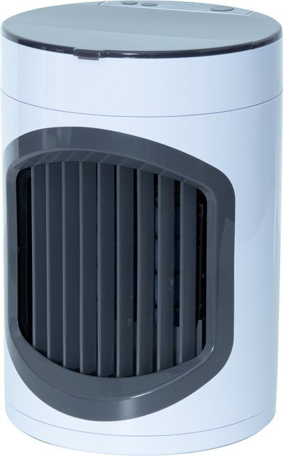 Mobiles Klimagerät Livington SmartChill von Mediashop in Weiß mit Monobloc-System und Oszillationsfunktion - Bild 1
