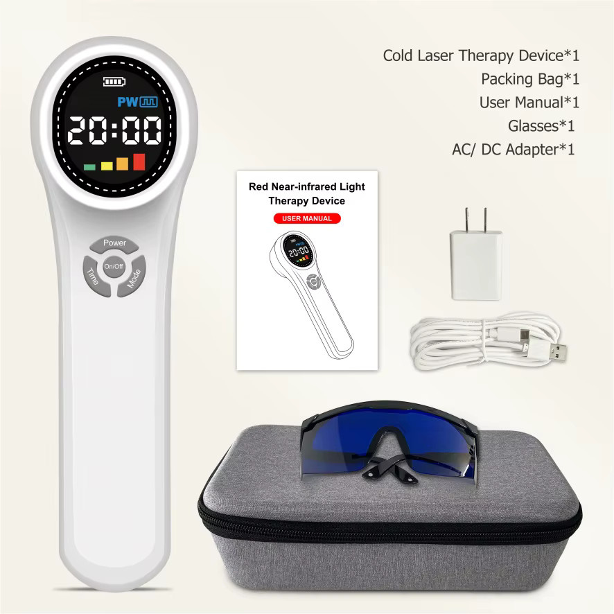 ZJKC Lasertherapie-Maschine, Rotlichttherapie, Weiß, Unisex - Bild 6