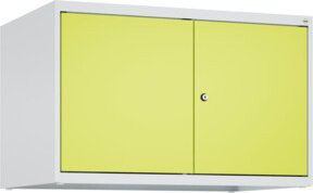 C+P Aufsatzschrank Classic PLUS mit 2 Abteilen und Zylinderschloss, B/H/T: 80 x 50 x 50 cm, Lichtgrau - Bild 1