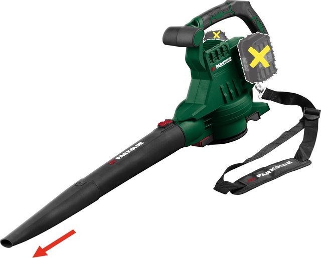 PARKSIDE Akku-Laubsauger-Bläser PLSA D3 40 V für Akku-Betrieb - Bild 1