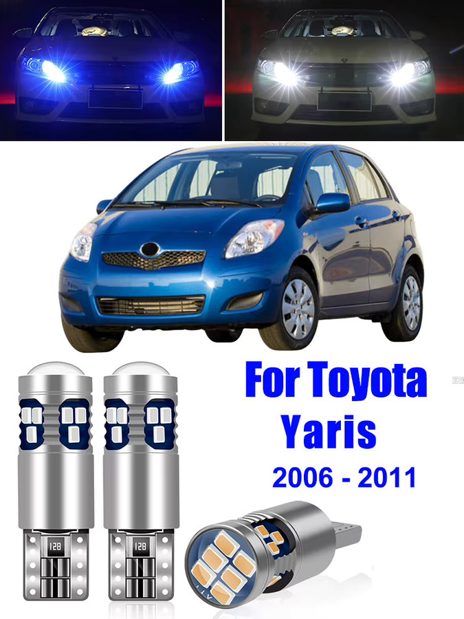 YaLumei T10 W5W LED-Lampen Set für Toyota Yaris (2006-2011), 2 Stück Parklicht und Standlicht Zubehör - Bild 7