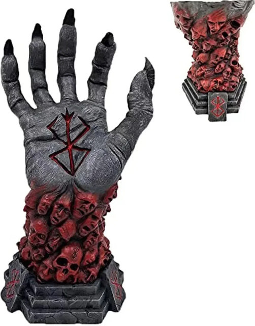 Bandai Berserk Hand des Gottes Statue, Figur, Harz, Schwarz - Bild 1