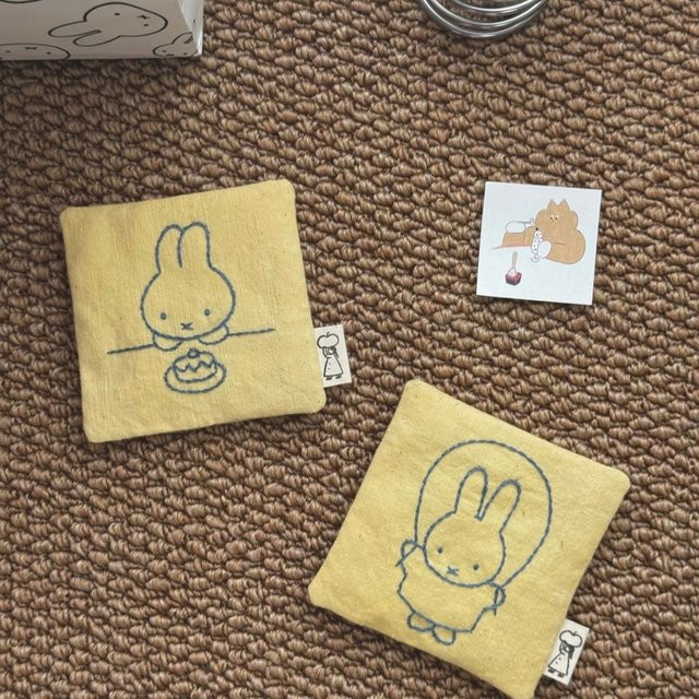 Miffy Wasserbecher-Untersetzer im Kawaii-Design für Milchkaffee und Dekoration - Bild 1