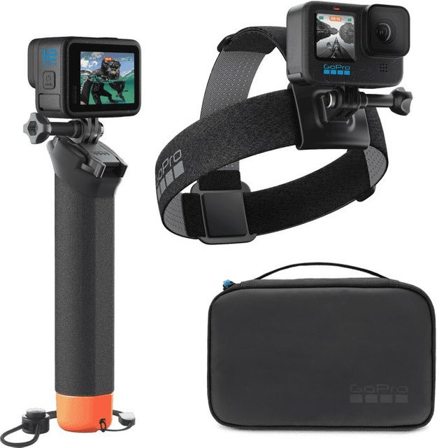 GoPro Abenteuer-Kit 3.0 für HERO Black Serie, LIT HERO, MAX und HERO 2 in Schwarz - Bild 1