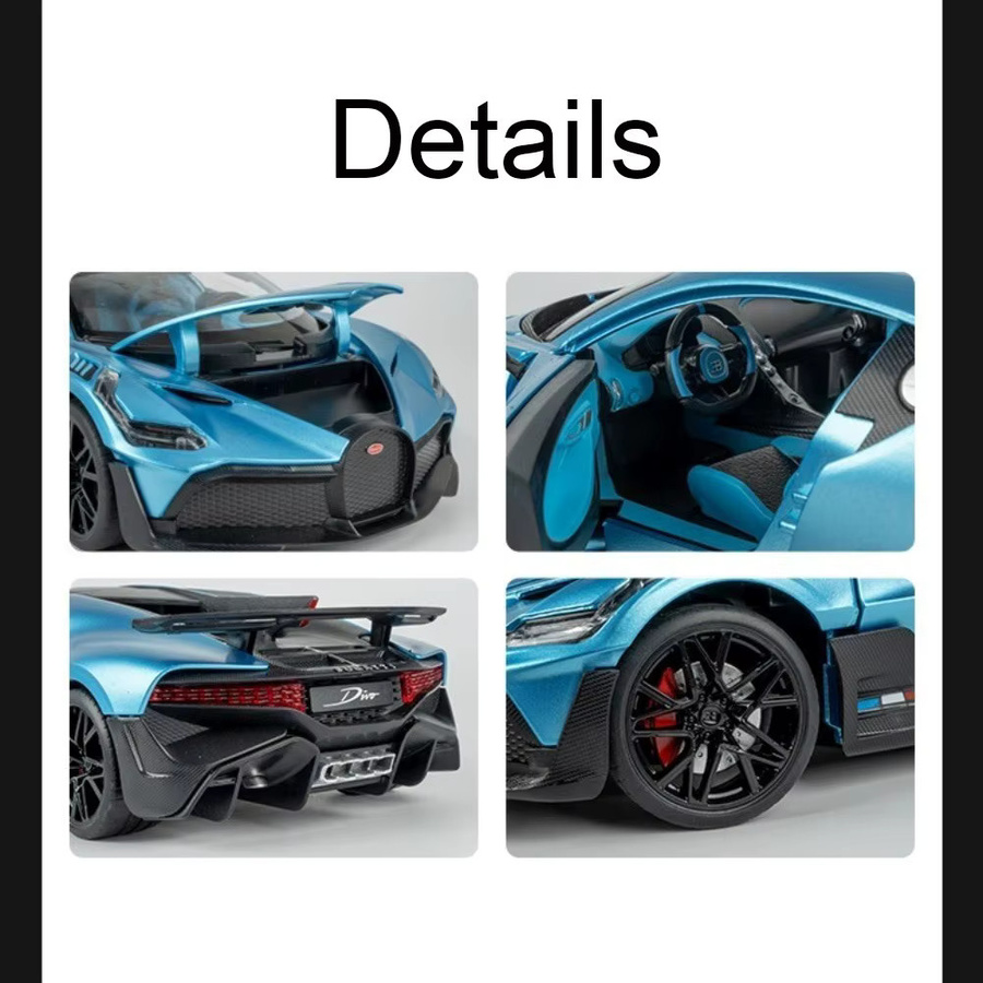 MAKEDA DIVO 750S Walküre, Modell Sportwagen, 1:18, Metall, Grün - Bild 2