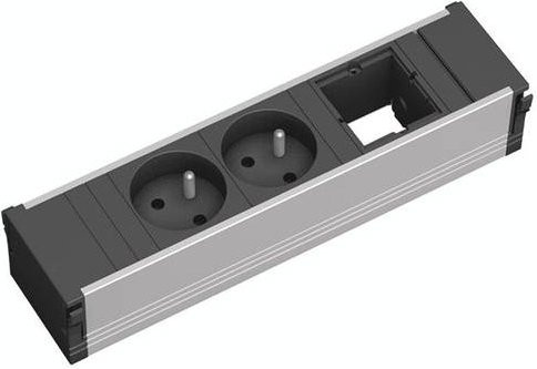 Bachmann CONI GST18 Steckverbinder mit 2x UTE und 1x CM in Schwarz und Grau, Länge: 0,2 m - Bild 1
