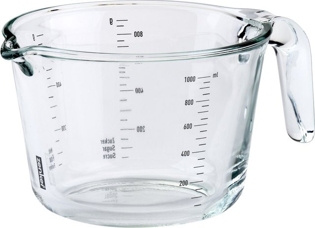 Zenker Messbecher Patisserie aus Glas, transparent, 1 l - Bild 1