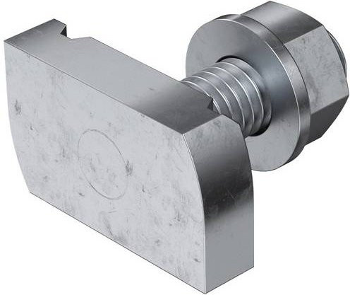 OBO Bettermann Hammerkopfschraube MS41HB M10x30 ZL 1148322 aus Stahl, Silber, 50 Stück - Bild 1