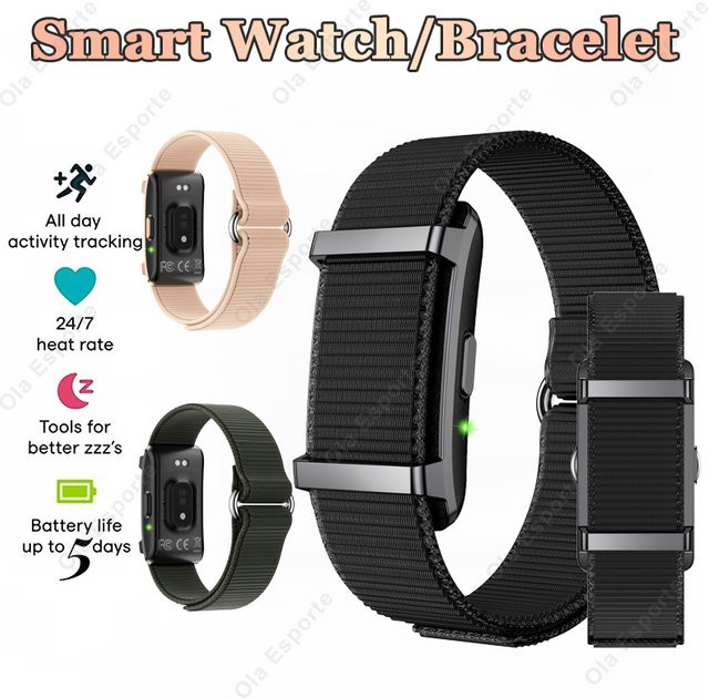 Ola Esporte Smartwatch-Armband, Schwarz - Bild 1