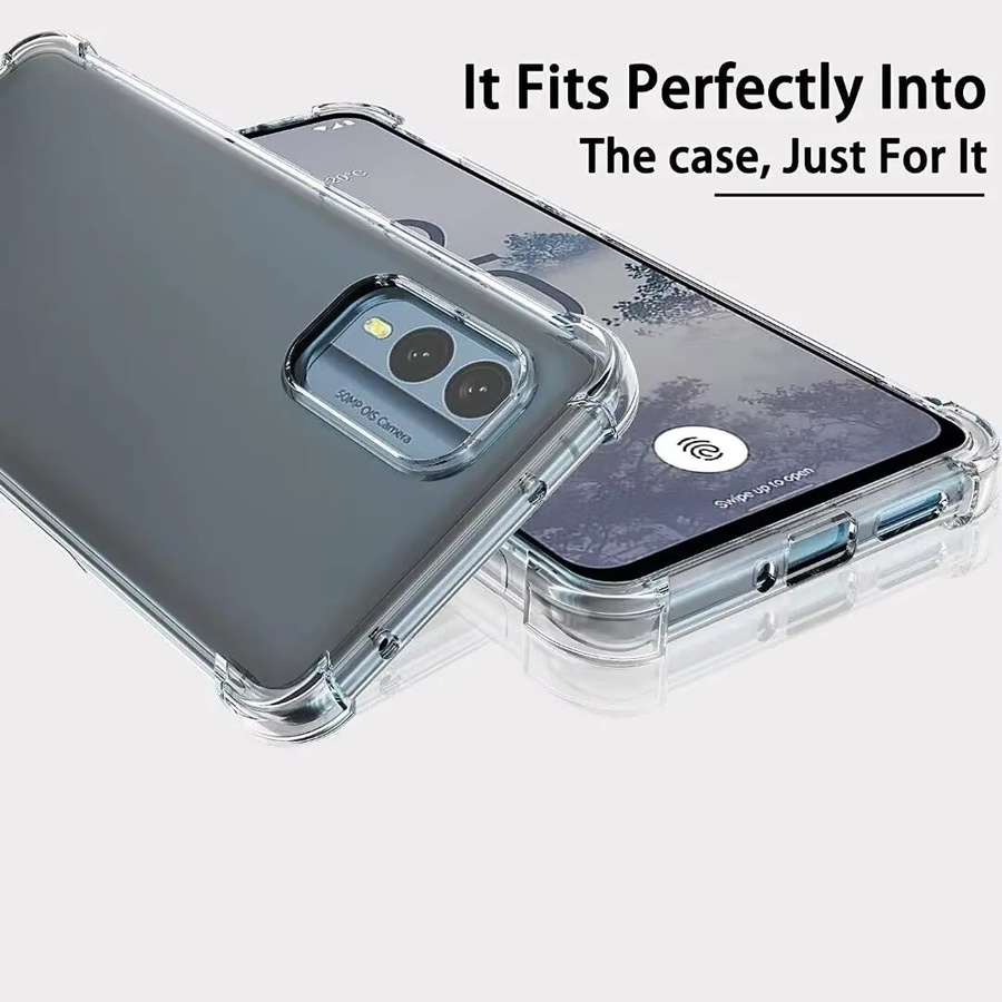 Transparente TPU Schutzhülle für Nokia C210, C110, C22, C32, C12, XR21, G310, G400, G42, G22 - Bild 5