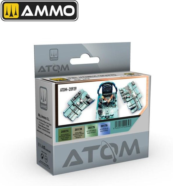 AMMO by MIG Jimenez ATOM - WWII Japanese Cockpits Set, Fahrzeuge - Bild 1