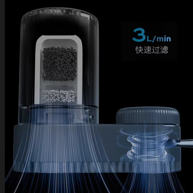 ZEXEF Adapter Wasserhahnbelüfter für Küchenarmaturen mit flexiblem Spritzschutz und waschbarem Schwamm - Bild 2