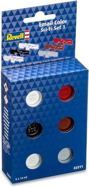 Revell Sci-Fi Set 1, Email Color, Weltraum, 6 x 14ml - Bild 1