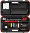 Gedore red Rad-Montageset 11-teilig mit Drehmomentschlüssel 1/2" aus Chrom-Molybdänstahl im Kunststoffkoffer R68903011 - Bild 1