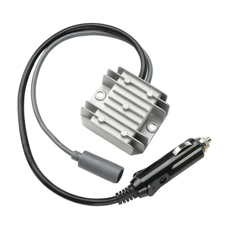 diymore Step-up-Stromversorgungskabel mit Zigarettenanzünderstecker 10-28V auf 30V DC 3,5A Umbausatz in Schwarz - Bild 2