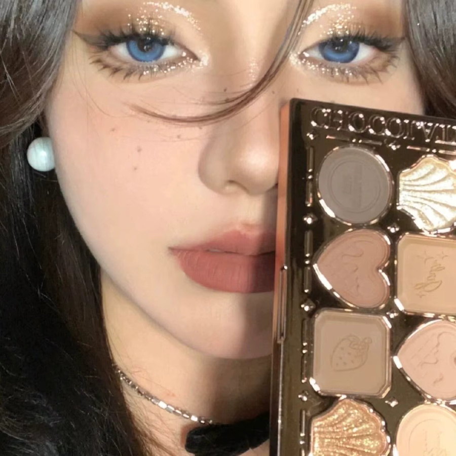 Flower Knows Lidschatten-Palette, 8 Farben, Glitzer-Matt, Vegan - Bild 4