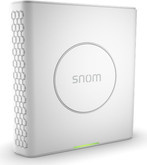 Snom M900 Telefonanlage in Weiß mit 10 Kanälen, 1,88 - 1,9 GHz und 300 m Reichweite, B/T/H: 140 x 35 x 144 mm - Bild 1