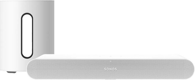 Sonos Ray 3.1 Soundbar und Sub Mini in Weiß - Bild 1