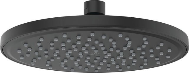Ideal Standard Kopfbrause Idealrain Rund in Schwarz matt mit Ø 20 cm, wassersparend und anti-limescale - Bild 1