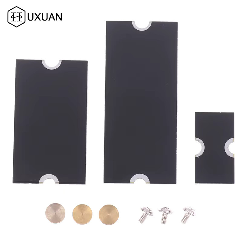 HUXUAN M2 NVMe SSD Adapter Konverterkarte für M2 2230 auf 2242 und 2280, Schwarz - Bild 2