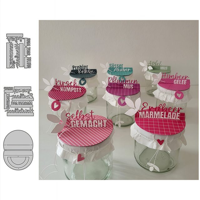Metall-Stanzformen für DIY Scrapbooking, Kartenherstellung und Dekoration - Bild 1
