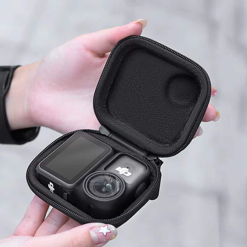 DJI Osmo Nano Schutzset in Schwarz mit Silikonhülle, Bildschirm- und Objektivschutzfolie aus gehärtetem Glas sowie Aufbewahrungstasche für Kratz- und Stoßschutz - Bild 3